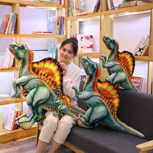 lifelike spinosaurus динозавр плюшевые игрушки стоящая дино фаршированная кукла гигантское животное семья мальчики дети подарок 40/60 / bbyf, Gray;blue
lifelike spinosaurus динозавр плюшевые игрушки стоящая дино фаршированная кукла гигантское животное семья мальчики дети подарок 40/60 / bbyf, Gray;blue