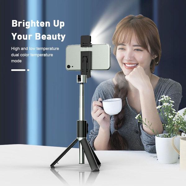2 colors 360 ° rotation detachable wireless bluetooth selfie stick tripod tensile length 18.5-97cm bluetooth remote control
2 colors 360 ° rotation detachable wireless bluetooth selfie stick tripod tensile length 18.5-97cm bluetooth remote control