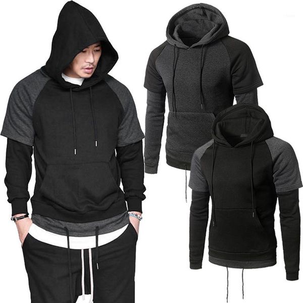 hoodies men 2018 new arrival spring autumn casual sweateshirt fashion hat color matching two pieces of matching color1, Black
hoodies men 2018 new arrival spring autumn casual sweateshirt fashion hat color matching two pieces of matching color1, Black