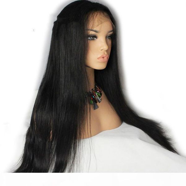 26 inches black yaki straight synthetic lace front wig simulation human hair wigs perruques de cheveux humains nz-ls-084, Black;brown
26 inches black yaki straight synthetic lace front wig simulation human hair wigs perruques de cheveux humains nz-ls-084, Black;brown