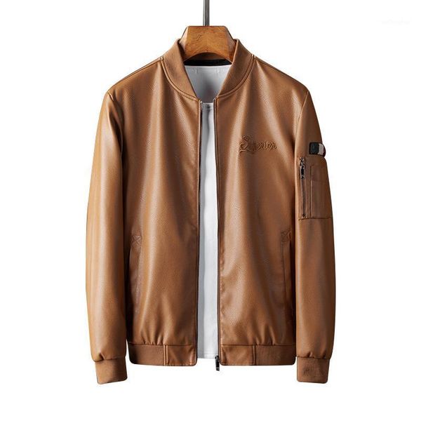 2020 autumn pu motorcycle leather jacket men plus velvet stand collar solid color men leather jacket casual mens1, Black
2020 autumn pu motorcycle leather jacket men plus velvet stand collar solid color men leather jacket casual mens1, Black