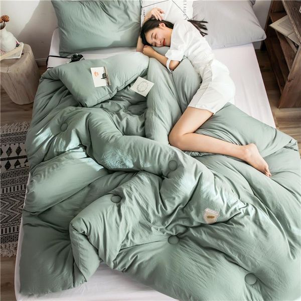 comforters & sets super soft autumn winter quilt core solid color home decor warm skin-friendly duvet queen king size comforter
comforters & sets super soft autumn winter quilt core solid color home decor warm skin-friendly duvet queen king size comforter
