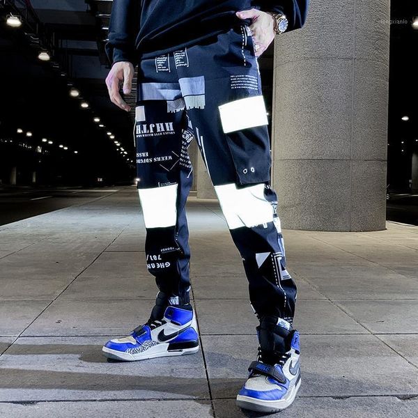 patchwork cargo joggers men reflective hip hop streetwear letter print harem pants mens casual male trousers sweatpants1, Black
patchwork cargo joggers men reflective hip hop streetwear letter print harem pants mens casual male trousers sweatpants1, Black