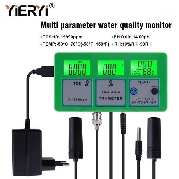 meters yieryi 4 in 1 ph temp tds rh water quality tester monitor meter multi-parameter aquarium meter1
meters yieryi 4 in 1 ph temp tds rh water quality tester monitor meter multi-parameter aquarium meter1