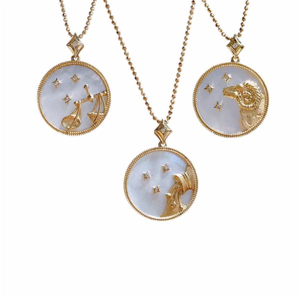 wholesale fine jewelry factory real s925 necklace shell pendant sets female neck constellations golden jewel q1209, Bronze;silver
wholesale fine jewelry factory real s925 necklace shell pendant sets female neck constellations golden jewel q1209, Bronze;silver