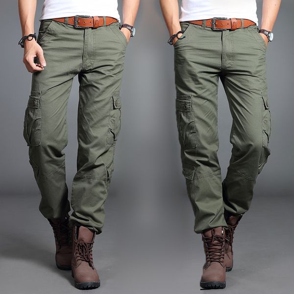 autumn and winter multi pocket overalls loose casual men's new wear-resistant outdoor sports camouflage pants, Black
autumn and winter multi pocket overalls loose casual men's new wear-resistant outdoor sports camouflage pants, Black