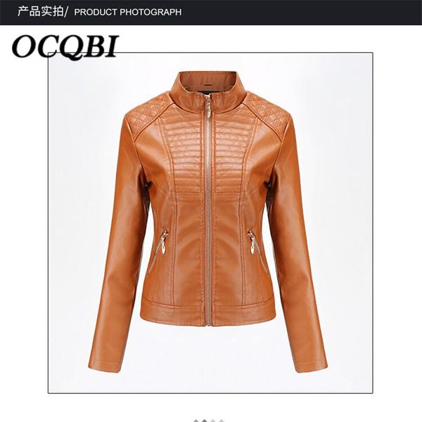 2020 пальто и куртки женщина корейского bomber тонкого moto pu куртка вскользь streetwear куртка, Black;brown
2020 пальто и куртки женщина корейского bomber тонкого moto pu куртка вскользь streetwear куртка, Black;brown