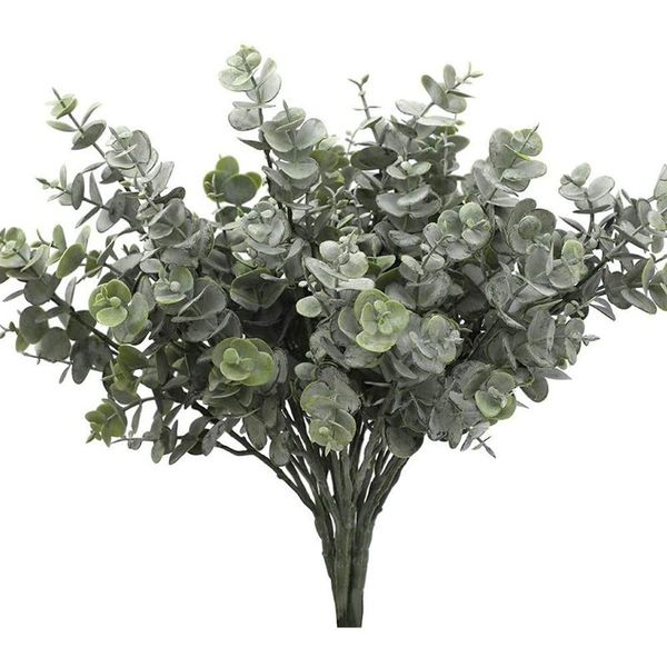 3 pcs artificial eucalyptus greenery with stems uv resistant faux eucalyptus plant silver dollar
3 pcs artificial eucalyptus greenery with stems uv resistant faux eucalyptus plant silver dollar