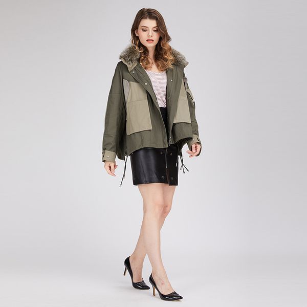 2020 yiwu cool fashion fox parka new skin design ladies autumn and winter fur coat, Black
2020 yiwu cool fashion fox parka new skin design ladies autumn and winter fur coat, Black