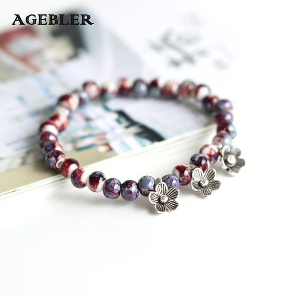 charm bracelets bohemia ceramic jewelry for women girl handmade flower pattern colorful beaded fashion pulseira masculina, Golden;silver
charm bracelets bohemia ceramic jewelry for women girl handmade flower pattern colorful beaded fashion pulseira masculina, Golden;silver