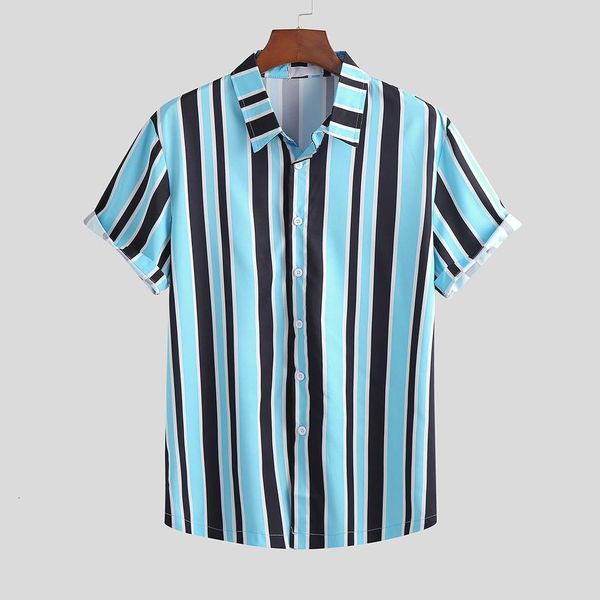 летние мужчины повседневная короткая рукавные рубашки в полоску camisa masculina мода каникула путешествия с коротким рукавом гавайская пляж, White;black
летние мужчины повседневная короткая рукавные рубашки в полоску camisa masculina мода каникула путешествия с коротким рукавом гавайская пляж, White;black
