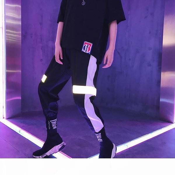 new arrivals spring and autumn men's full casual active pants hip hop reflective pants two colors 1pcs lot drop shipping, Black
new arrivals spring and autumn men's full casual active pants hip hop reflective pants two colors 1pcs lot drop shipping, Black