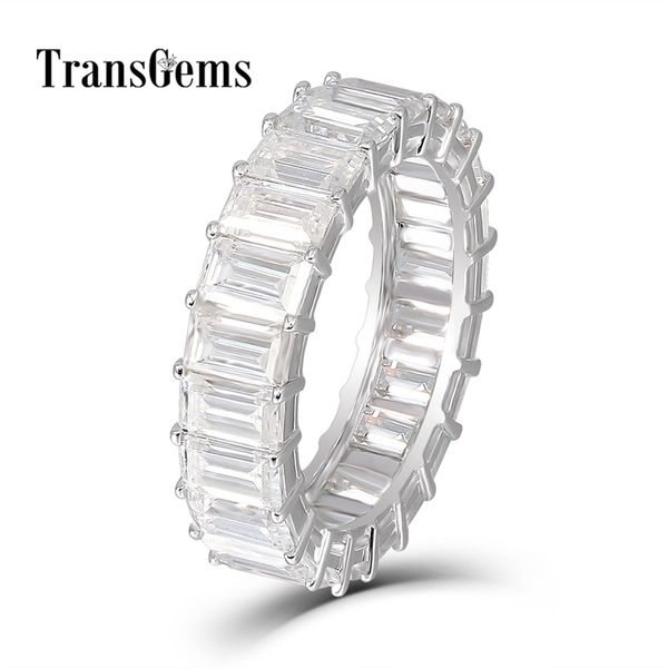 transgems emerald enternity wedding band 18k white gold 3x5mm fg color emerald cutting diamond wedding ring for women y200620, Slivery;golden
transgems emerald enternity wedding band 18k white gold 3x5mm fg color emerald cutting diamond wedding ring for women y200620, Slivery;golden