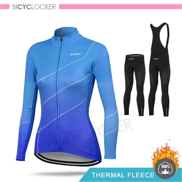 cycling clothing women winter thermal fleece long sleeve jersey sets cycle clothes road bike wear 2020 new cycling sportwear, Black;blue
cycling clothing women winter thermal fleece long sleeve jersey sets cycle clothes road bike wear 2020 new cycling sportwear, Black;blue