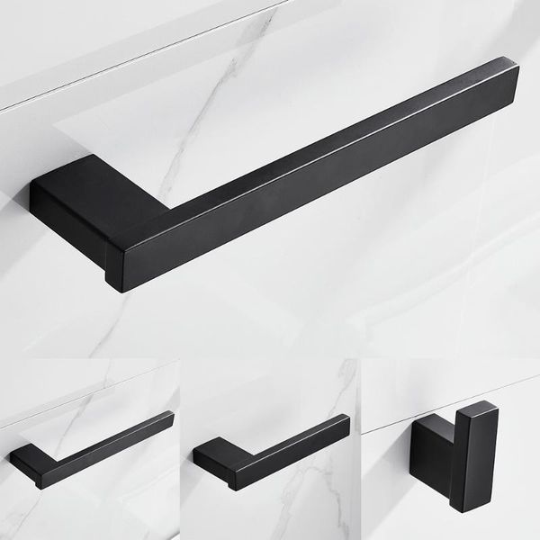 bath accessory set 3pcs bathroom hook matte black towel hanger wall mounted single washroom bars rack hanging holder accessories
bath accessory set 3pcs bathroom hook matte black towel hanger wall mounted single washroom bars rack hanging holder accessories