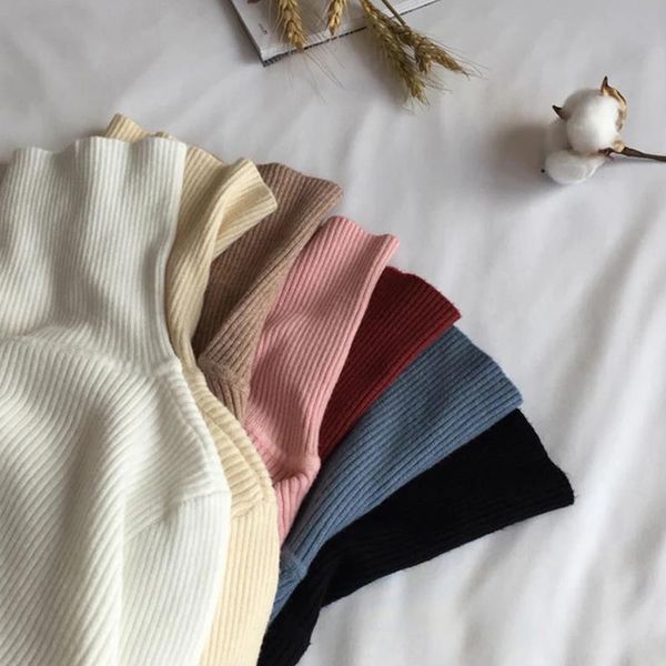 2020 autumn winter thick sweater women knitted ribbed pullover sweater long sleeve turtleneck slim jumper soft warm pull femme lj201126, White;black
2020 autumn winter thick sweater women knitted ribbed pullover sweater long sleeve turtleneck slim jumper soft warm pull femme lj201126, White;black