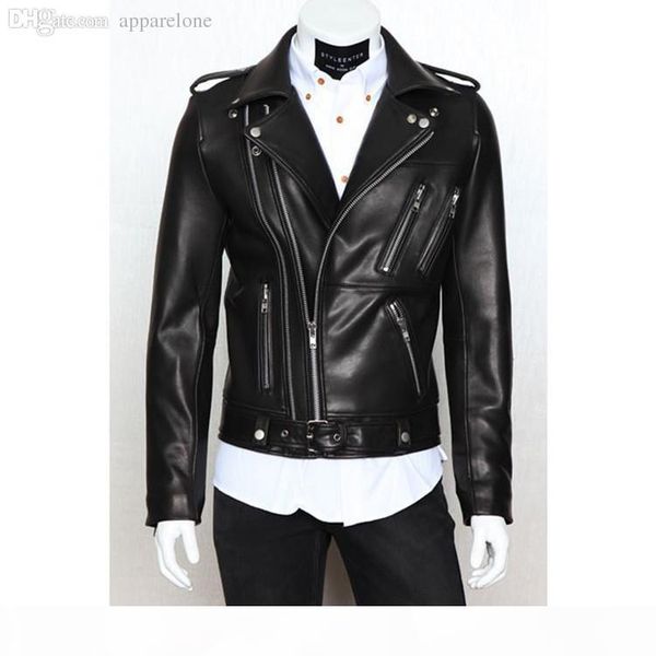 fall-jaqueta couro masculina new 2018 foreign trade biker jacket mens leather jackets and coats locomotive zipper male leather jacket, Black
fall-jaqueta couro masculina new 2018 foreign trade biker jacket mens leather jackets and coats locomotive zipper male leather jacket, Black