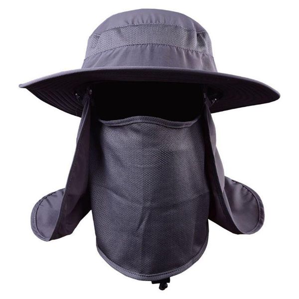 wide brim hats uv protection fishing hiking sun rain hat face neck flap cap with mask headband, Blue;gray
wide brim hats uv protection fishing hiking sun rain hat face neck flap cap with mask headband, Blue;gray