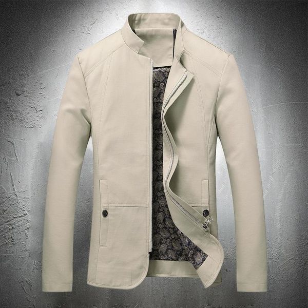 blazer jacket men spring autumn men business coat work coat stand collar zipper jacket outwear lightweight 2021 cotton, Black;brown
blazer jacket men spring autumn men business coat work coat stand collar zipper jacket outwear lightweight 2021 cotton, Black;brown