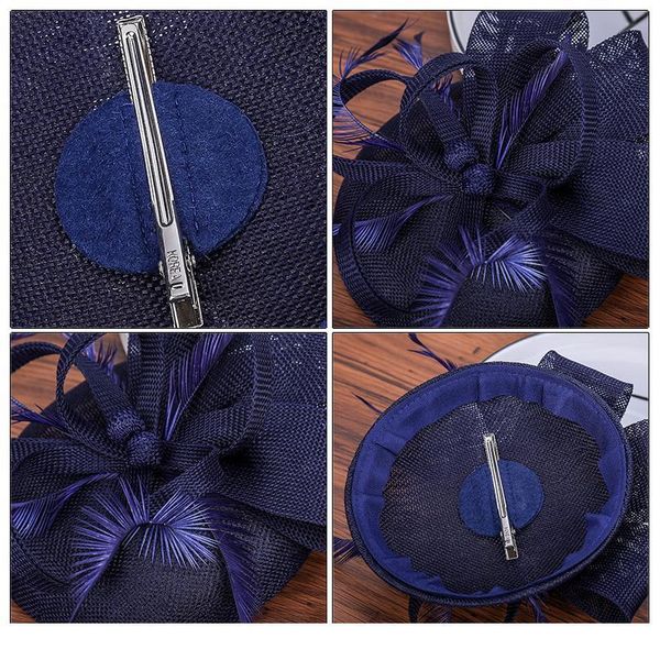 haimeikang women formal hats chapeau pillbox caps mariage navy imitation sinamay ladies elegant feathers fascinators qyljye
haimeikang women formal hats chapeau pillbox caps mariage navy imitation sinamay ladies elegant feathers fascinators qyljye