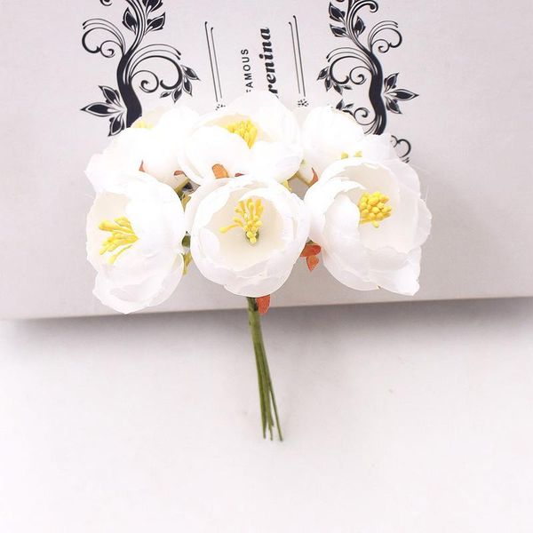 6pcs/lot rose mini tea buds artificial flowers bouquet handmade diy craft wreath scrapbooking for home wedding decoratio jllzkq
6pcs/lot rose mini tea buds artificial flowers bouquet handmade diy craft wreath scrapbooking for home wedding decoratio jllzkq