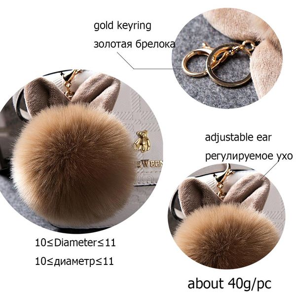 2020 fur pom pom keychains fake rabbit fur ball key chain porte clef pompom de fourrure fluffy bag charms bunny keychain keyring wmtyca
2020 fur pom pom keychains fake rabbit fur ball key chain porte clef pompom de fourrure fluffy bag charms bunny keychain keyring wmtyca