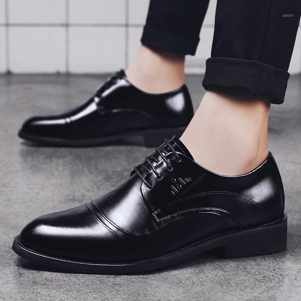 genuine leather dress shoes men fashion business oxfords wedding party shoes black lace up outdoor sapato masculino men's1
genuine leather dress shoes men fashion business oxfords wedding party shoes black lace up outdoor sapato masculino men's1