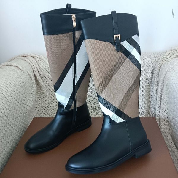 2022 fashion color matching round head women long boots female casual wild non slip leather women boots cowboy newshoe01 0009, Black
2022 fashion color matching round head women long boots female casual wild non slip leather women boots cowboy newshoe01 0009, Black