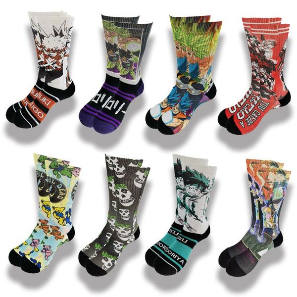 a pair of autumn and winter style terry men's socks towel bottom printing animation cartoon series movie characters barrel, Black
a pair of autumn and winter style terry men's socks towel bottom printing animation cartoon series movie characters barrel, Black