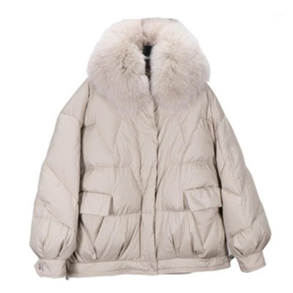 fur collar women's down coats winter loose women white duck down coats outwear fashion warm female parkas jackets n5021, Black
fur collar women's down coats winter loose women white duck down coats outwear fashion warm female parkas jackets n5021, Black