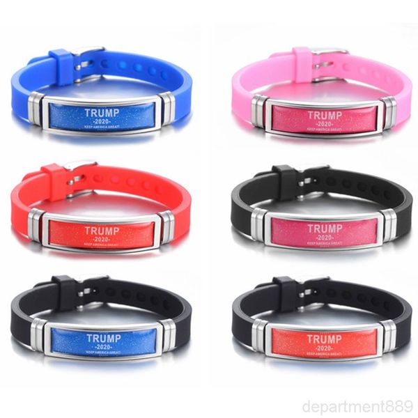 2020 bracelet donald keep america great again wristband stainless steel silicone bracelets trump wristbands party favor owa2041
2020 bracelet donald keep america great again wristband stainless steel silicone bracelets trump wristbands party favor owa2041