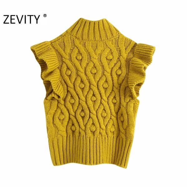 zevity new women fashion ball appliques twist knitting sweater lady agaric lace sleeveless casual slim vest pullovers lj201127, White;black
zevity new women fashion ball appliques twist knitting sweater lady agaric lace sleeveless casual slim vest pullovers lj201127, White;black