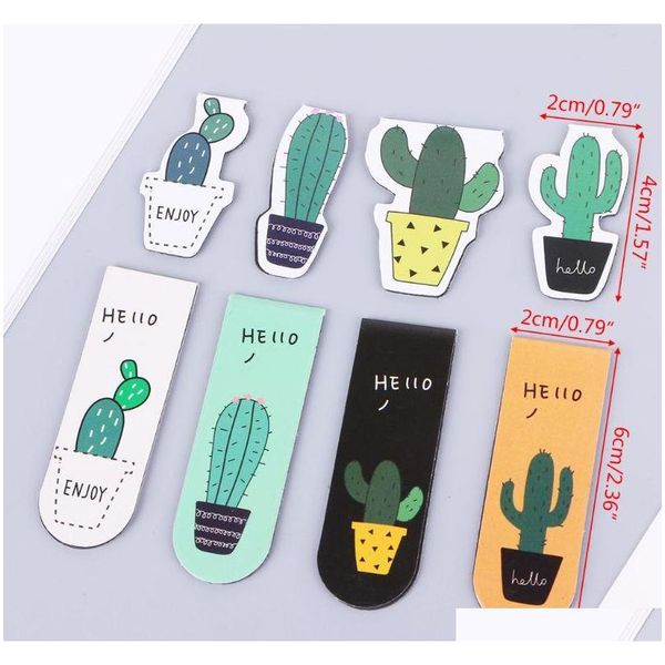 poplular cute cactus magnetic bookmarks book page marker student stationery supplies gift
poplular cute cactus magnetic bookmarks book page marker student stationery supplies gift