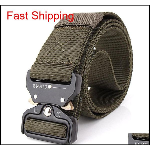 the new enniu 3.8cm quick release buckle belt quick dry outdoor safety belt training pure nylon duty tactical belt 3ha6l, Black;green
the new enniu 3.8cm quick release buckle belt quick dry outdoor safety belt training pure nylon duty tactical belt 3ha6l, Black;green
