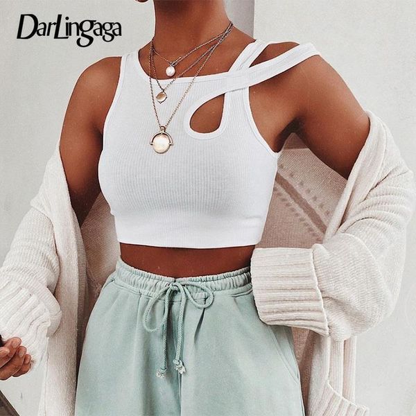fashion asymmetrical white tank women ribbed streetwear solid crop vest slim cropped summer sleeveless
fashion asymmetrical white tank women ribbed streetwear solid crop vest slim cropped summer sleeveless