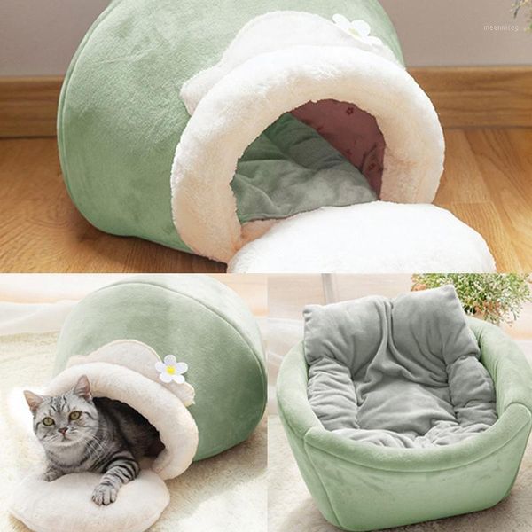 winter warm cat bed plush soft portable foldable cute cat house cave sleeping bag cushion thickened pet bed myding1
winter warm cat bed plush soft portable foldable cute cat house cave sleeping bag cushion thickened pet bed myding1