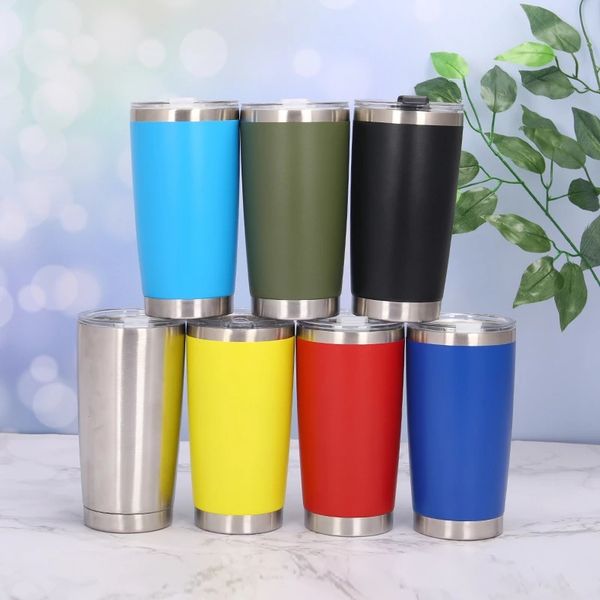 16 colors 20oz tumbler car water cup double stainless steel vacuum outdoor portable sport cups with straws festival gift decoration
16 colors 20oz tumbler car water cup double stainless steel vacuum outdoor portable sport cups with straws festival gift decoration