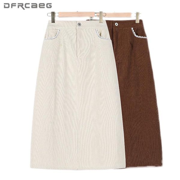 patchwork lace vintage vintage corduroy long skirt winter 2020 warm slpit long skirts female retro saias longas, Black
patchwork lace vintage vintage corduroy long skirt winter 2020 warm slpit long skirts female retro saias longas, Black