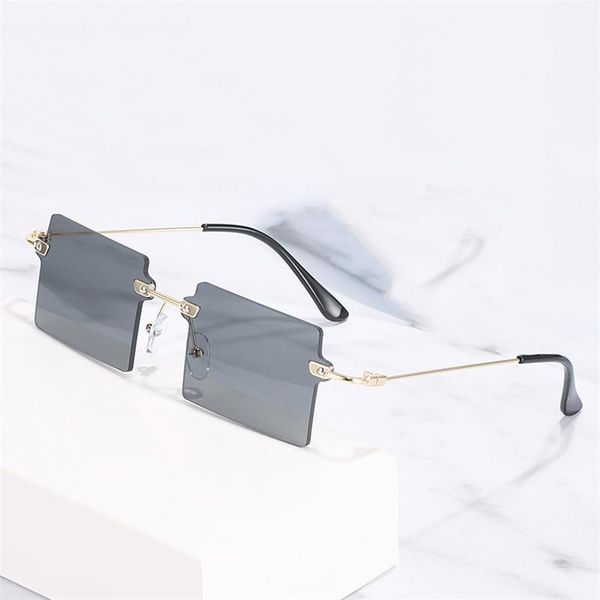 new trend rimless sunglasses personality square ocean piece metal sunglasses women ins fashion street driving glasses men, White;black
new trend rimless sunglasses personality square ocean piece metal sunglasses women ins fashion street driving glasses men, White;black