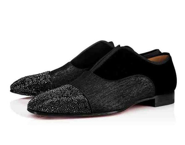 brand red background soles, with denim /suede greggo orlato oxford shoes,red bottom men's wedding loafers flat business shoes spikes to, Black
brand red background soles, with denim /suede greggo orlato oxford shoes,red bottom men's wedding loafers flat business shoes spikes to, Black