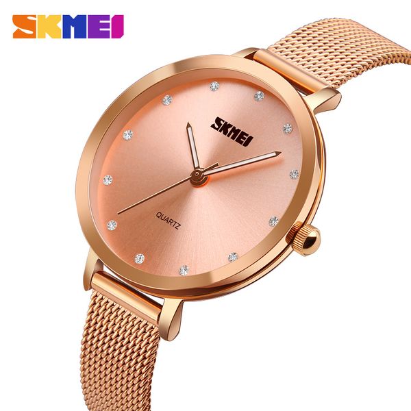 women watch simple luxury stainless steel strap quartz watch for ladies waterproof elegant zircon wristwatches relogio feminino, Slivery;brown
women watch simple luxury stainless steel strap quartz watch for ladies waterproof elegant zircon wristwatches relogio feminino, Slivery;brown