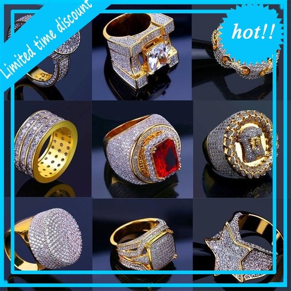 bling iced out gold mens hip hop jewelry cool cz stone luxury deisnger men hiphop rings, Golden;silver
bling iced out gold mens hip hop jewelry cool cz stone luxury deisnger men hiphop rings, Golden;silver