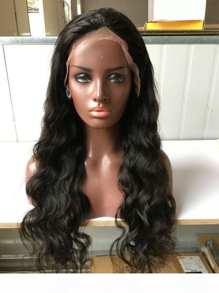 natural color indian hair lace front wig glueless long wavy front lace wigs 100% human hair 1b wigs for black women, Black;brown
natural color indian hair lace front wig glueless long wavy front lace wigs 100% human hair 1b wigs for black women, Black;brown