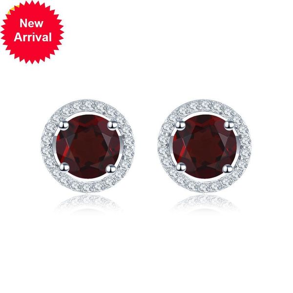hutang round garnet earrings of natural precious stone 925 silver sterling fine cubic zircon jewels for women, Golden;silver
hutang round garnet earrings of natural precious stone 925 silver sterling fine cubic zircon jewels for women, Golden;silver