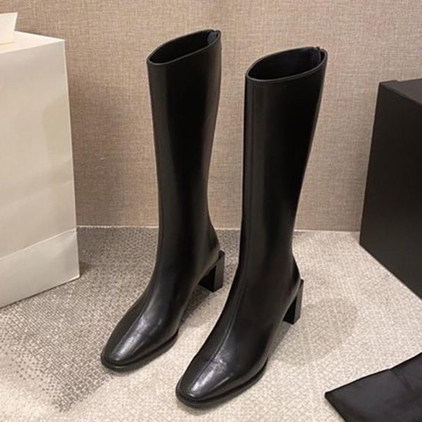 cool fashion square heels black long boots brand design leather women shoes luxury knee-high zip female boots
cool fashion square heels black long boots brand design leather women shoes luxury knee-high zip female boots
