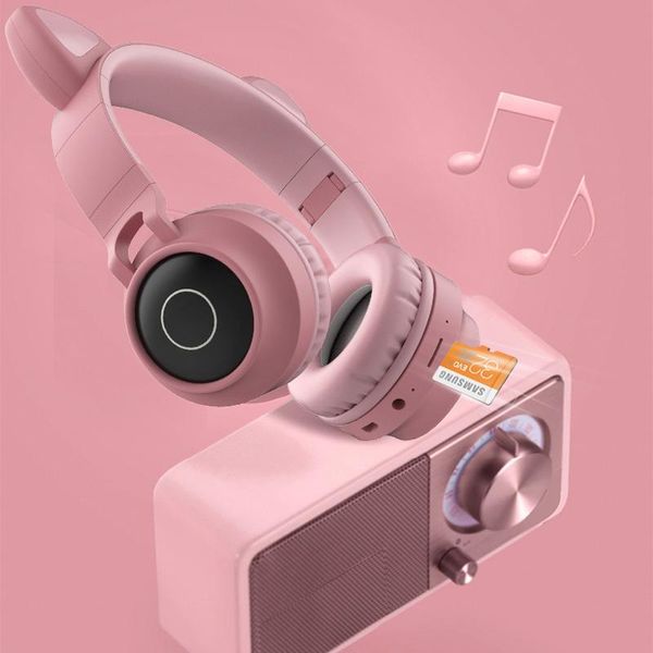 cat ear headphones bluetooth 5.0 wireless headphones for children with led light hifi music for pc mobile phone girls headset
cat ear headphones bluetooth 5.0 wireless headphones for children with led light hifi music for pc mobile phone girls headset