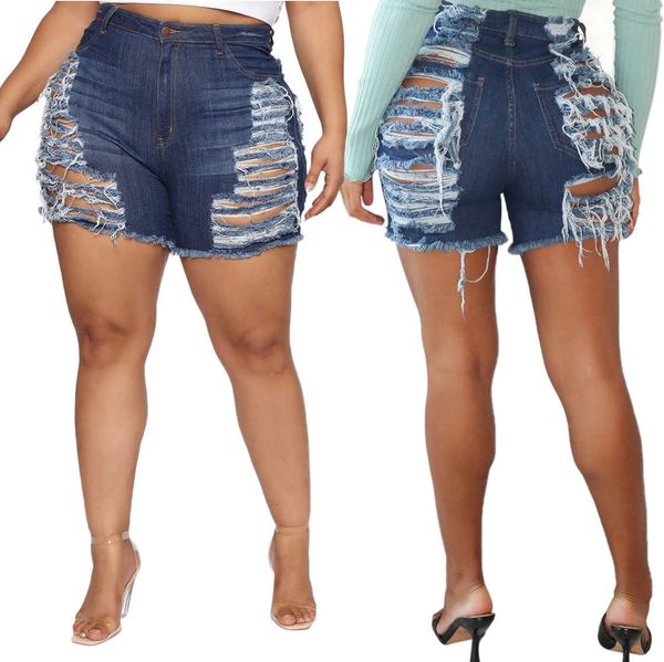 women's wear in autumn winter is fashionable, slim and versatile, washed jeans shorts with holes, Blue
women's wear in autumn winter is fashionable, slim and versatile, washed jeans shorts with holes, Blue