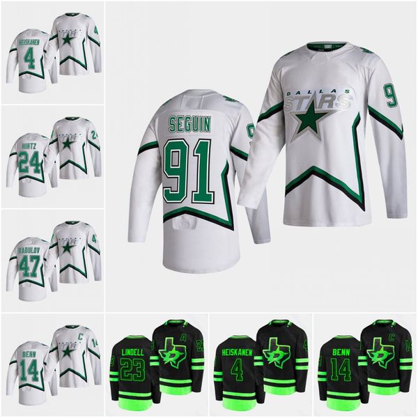 14 jamie benn dallas stars 2021 reverse retro tyler seguin kiviranta miro heiskanen john klingberg alexander radulov lindell jersey, Black
14 jamie benn dallas stars 2021 reverse retro tyler seguin kiviranta miro heiskanen john klingberg alexander radulov lindell jersey, Black