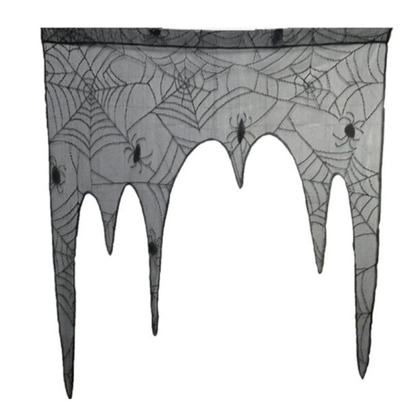 american style halloween curtains decor black spider lace short curtains for kitchen sheer pelmet window curtain for living room
american style halloween curtains decor black spider lace short curtains for kitchen sheer pelmet window curtain for living room