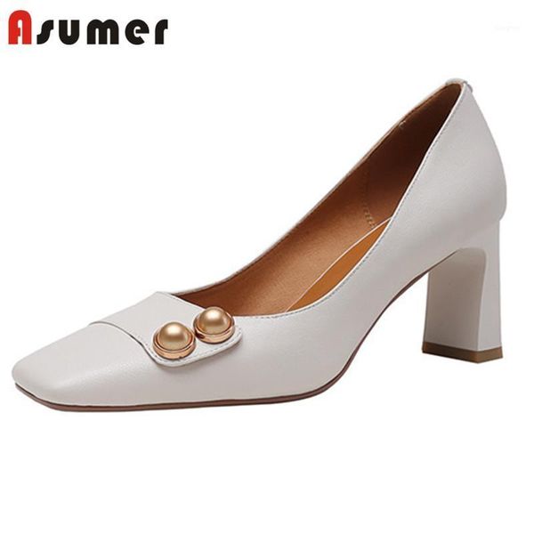 asumer fashion brand high heels ladies genuine leather single shoes square toe rivet shallow party women pumps1, Black
asumer fashion brand high heels ladies genuine leather single shoes square toe rivet shallow party women pumps1, Black